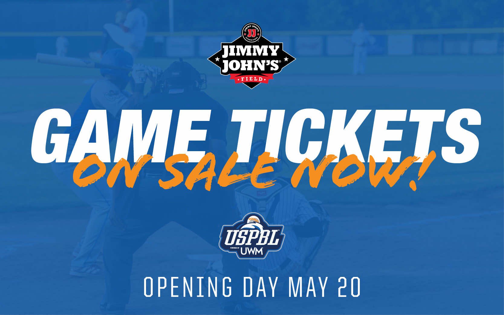 USPBL Opening Day May 20 - Game Tickets On Sale Now