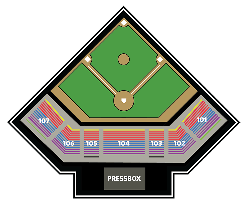 Seating Chart - United Shore Professional Baseball League (USPBL)