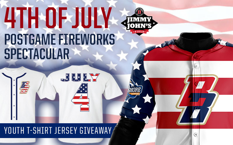 4th of July /Youth T-Shirt Jersey Giveaway - United Shore Professional