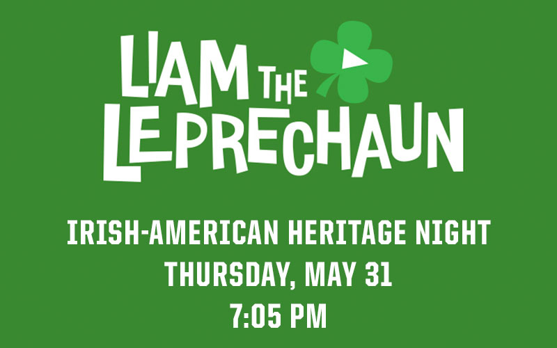 Join us for Irish Heritage Night at the ballpark on Wednesday, July 12th!  🍀🇮🇪⚾️🏟️ #FanFriday