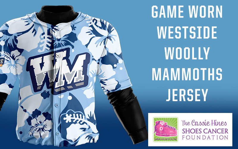 Adult Westside Woolly Mammoths White Jersey - USPBL.