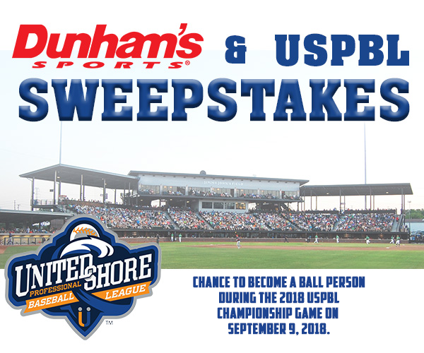 Dunhams / USPBL Championship Recreation Sweepstakes United Shore image about Dunhams Coupons Printable named Dunhams / USPBL Championship Activity Sweepstakes United Shore