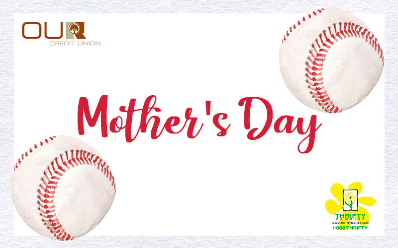 Happy Mother's Day Baseball | Zazzle