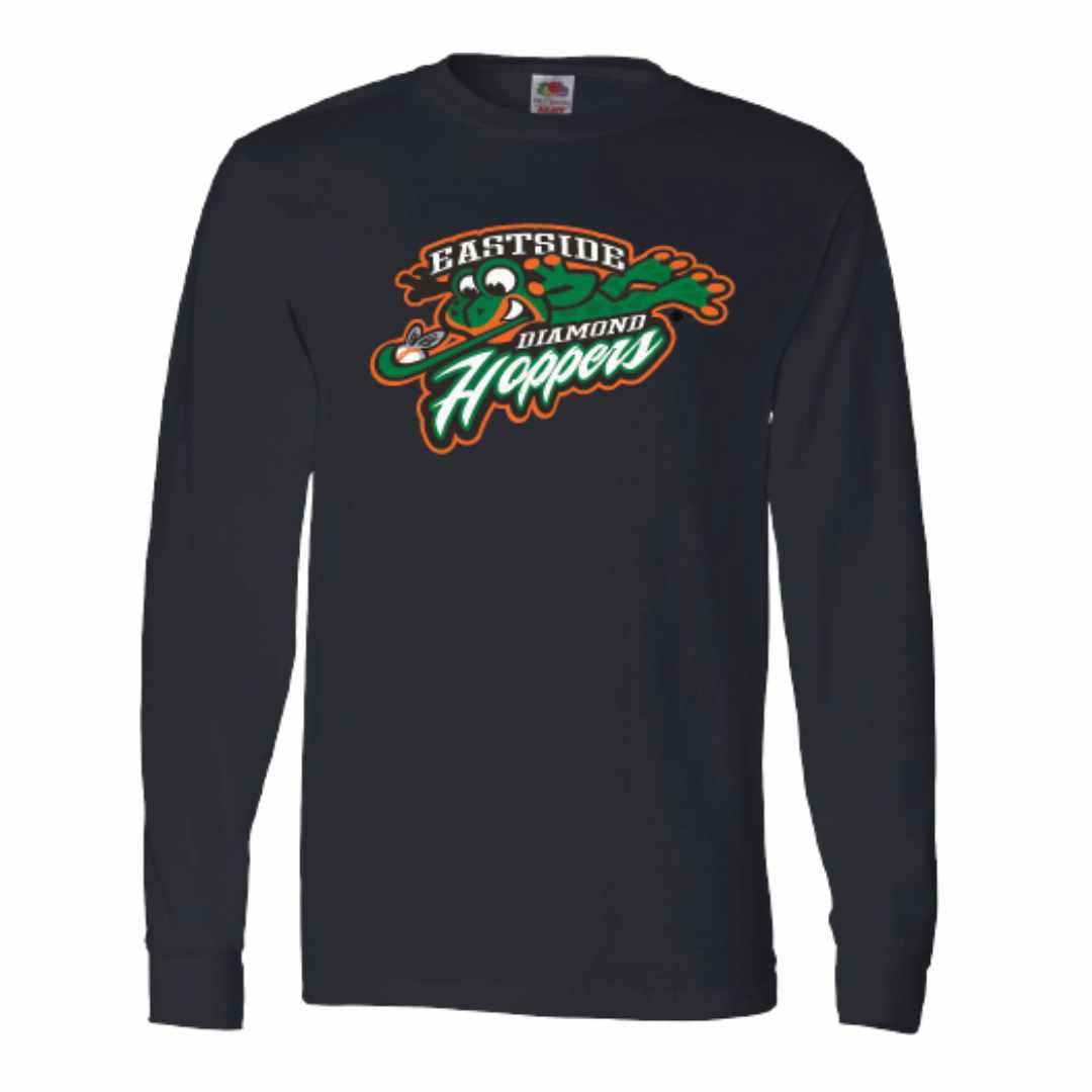 Eastside Diamond Hoppers black Primary Long Sleeved Tee