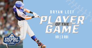 BRYAN LEEF PLAYER OF GAME