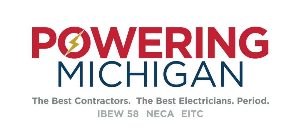 Powering Michigan IBEW58 NECA EITC Tagline 1