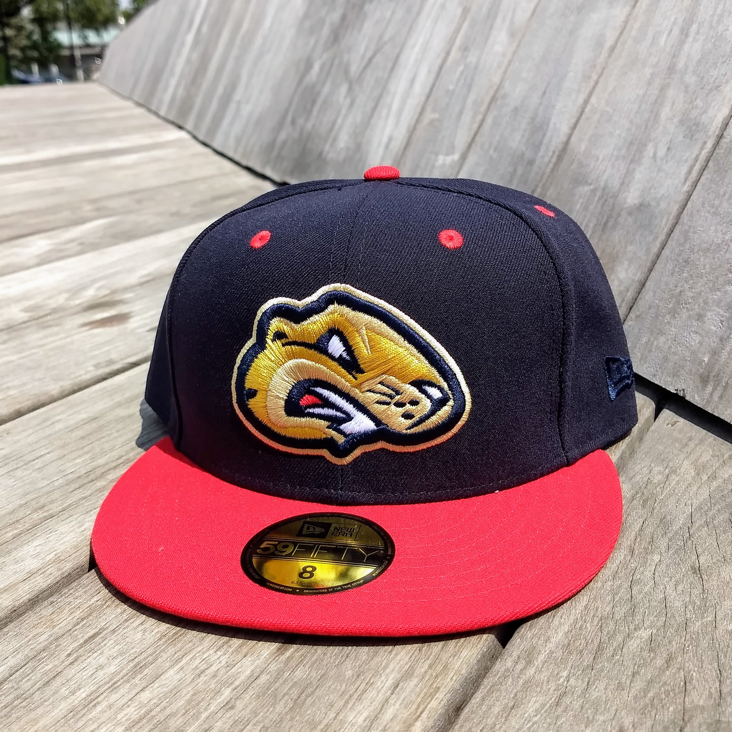 USPBL Birmingham Bloomfield Beavers New Era 59Fifty Home Game hat