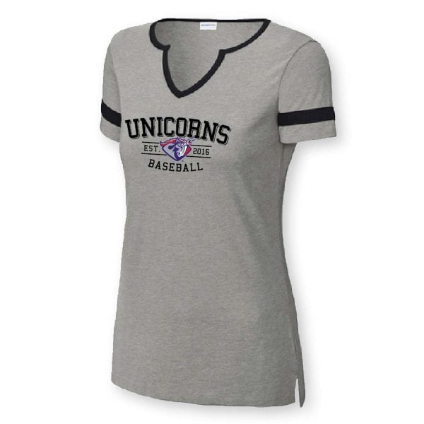 ww Classic NotchNeck UU Unicorns vneck LST6041