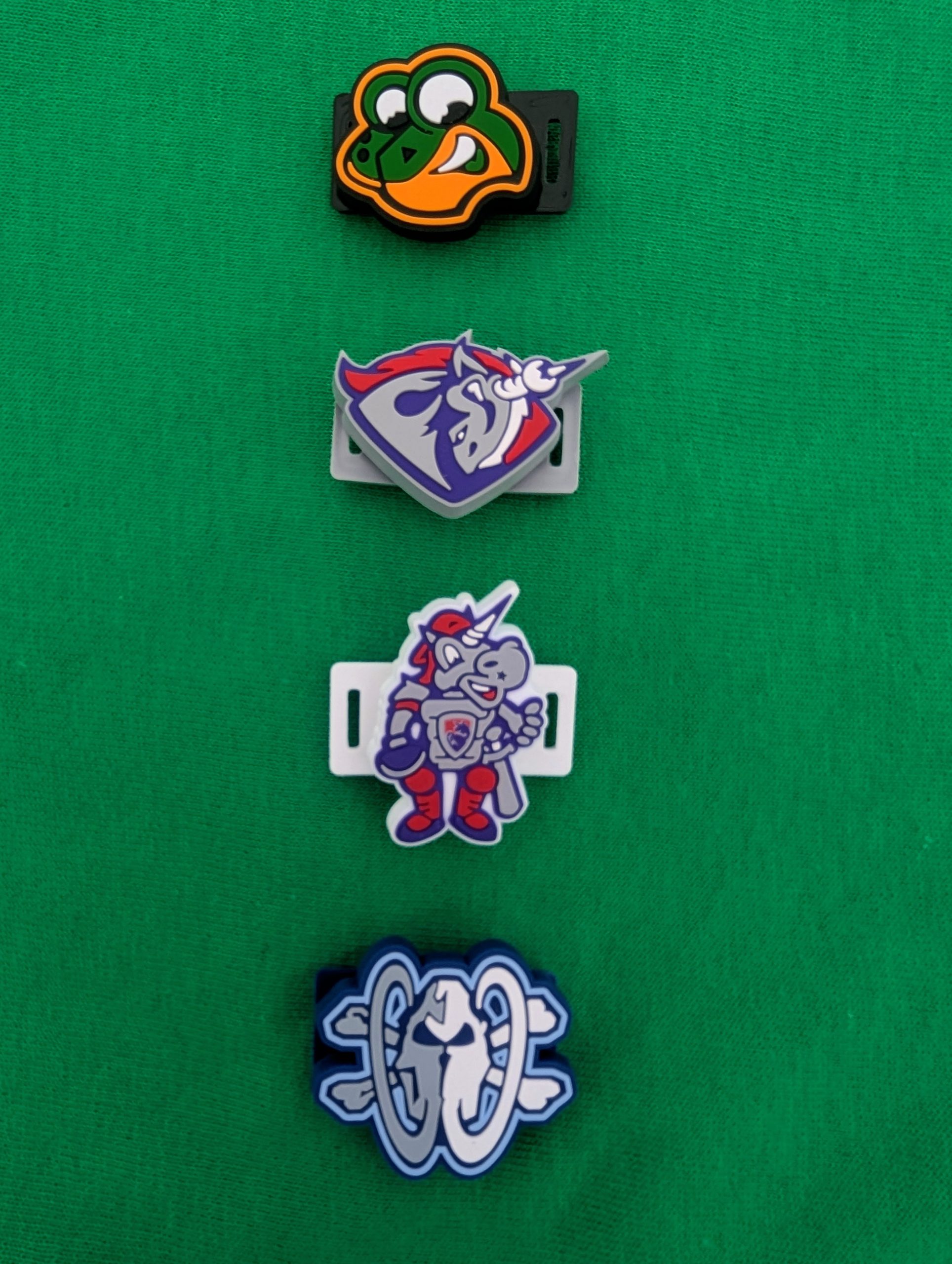 USPBL mascot shoe charms for Crocs or laces