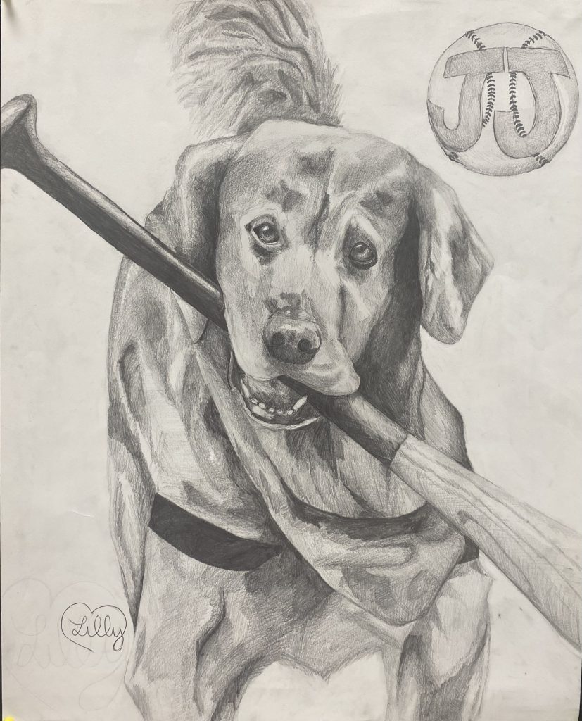 Lillian Tallarigo JJ, The bat dog