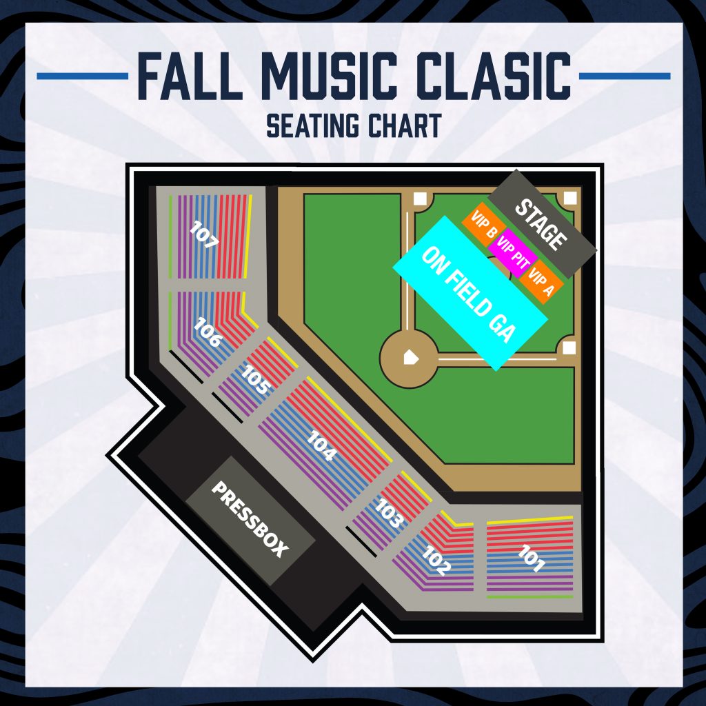 Seating Chart Concert