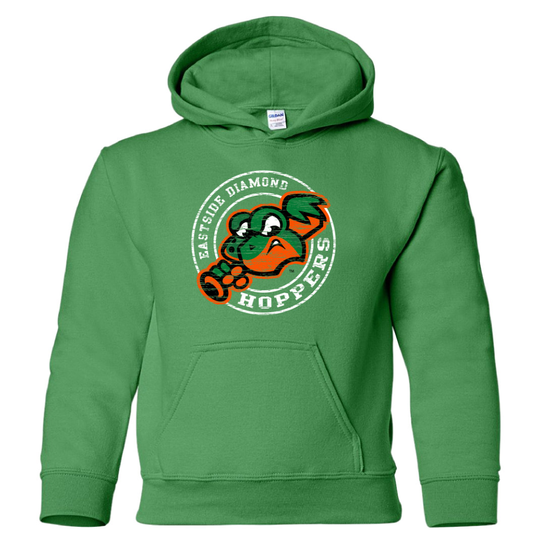DH Youth Circle Hoodie green